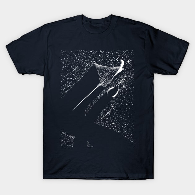 Star Collector and Diver T-Shirt by Aliriza